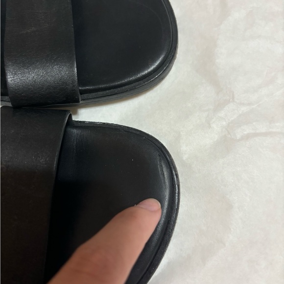 HERMÈS Men’s Lonie Leather Slide Size 41 - Picture 7 of 10